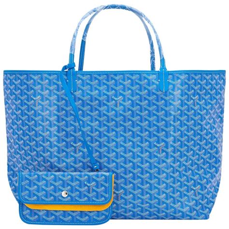 blue goyard saint louis|inside Goyard tote.